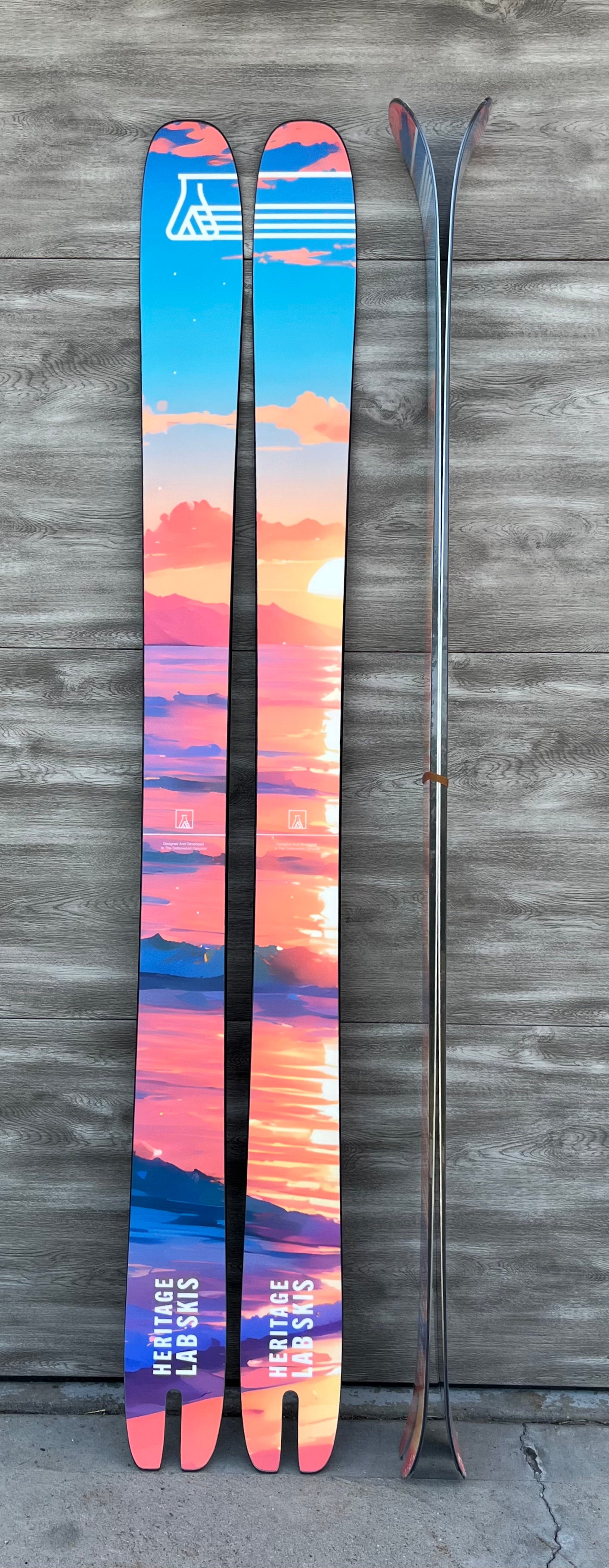 x BC120 Swallowtail (193cm, 187cm, 180cm) – Heritage Lab Skis