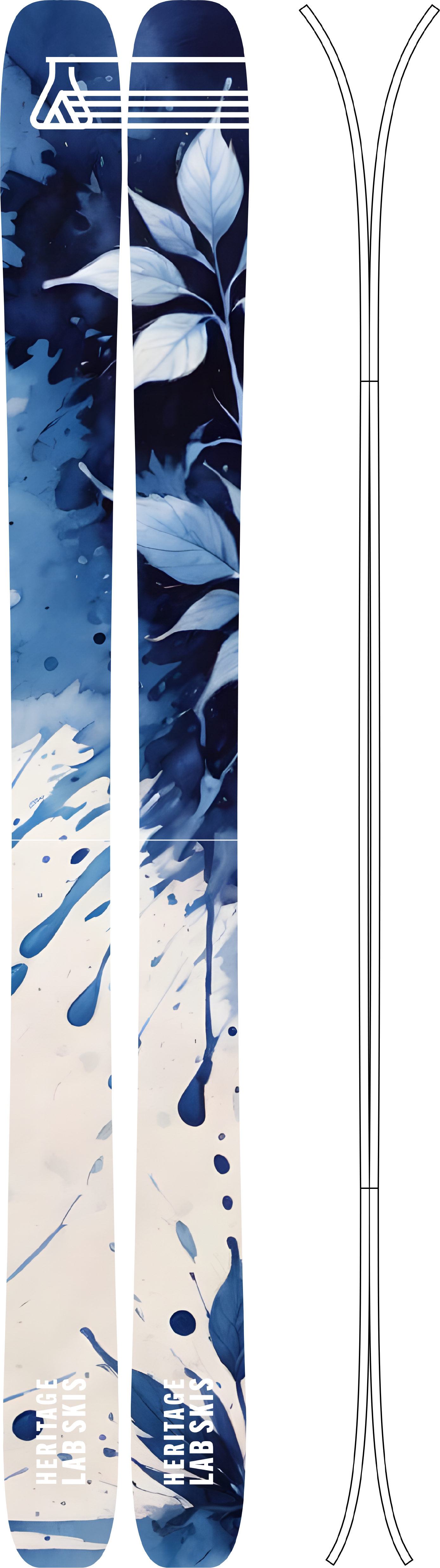 Supernova 110 (174cm, 166cm) – Heritage Lab Skis